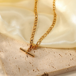 Load image into Gallery viewer, T bar necklace