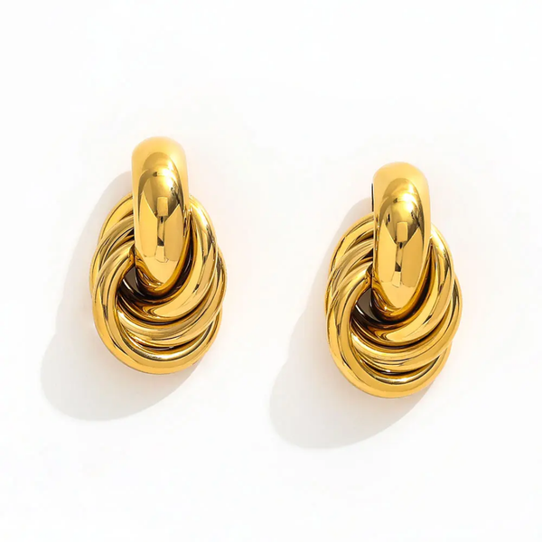 Twist knot studs
