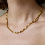 Load image into Gallery viewer, Twist rope necklace
