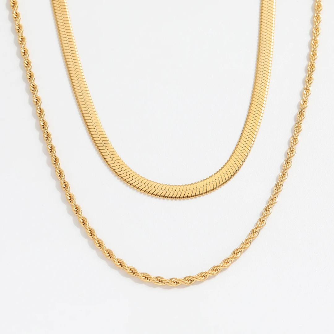 Herringbone Rope Layered