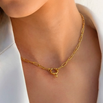 Load image into Gallery viewer, Paperclip Necklace
