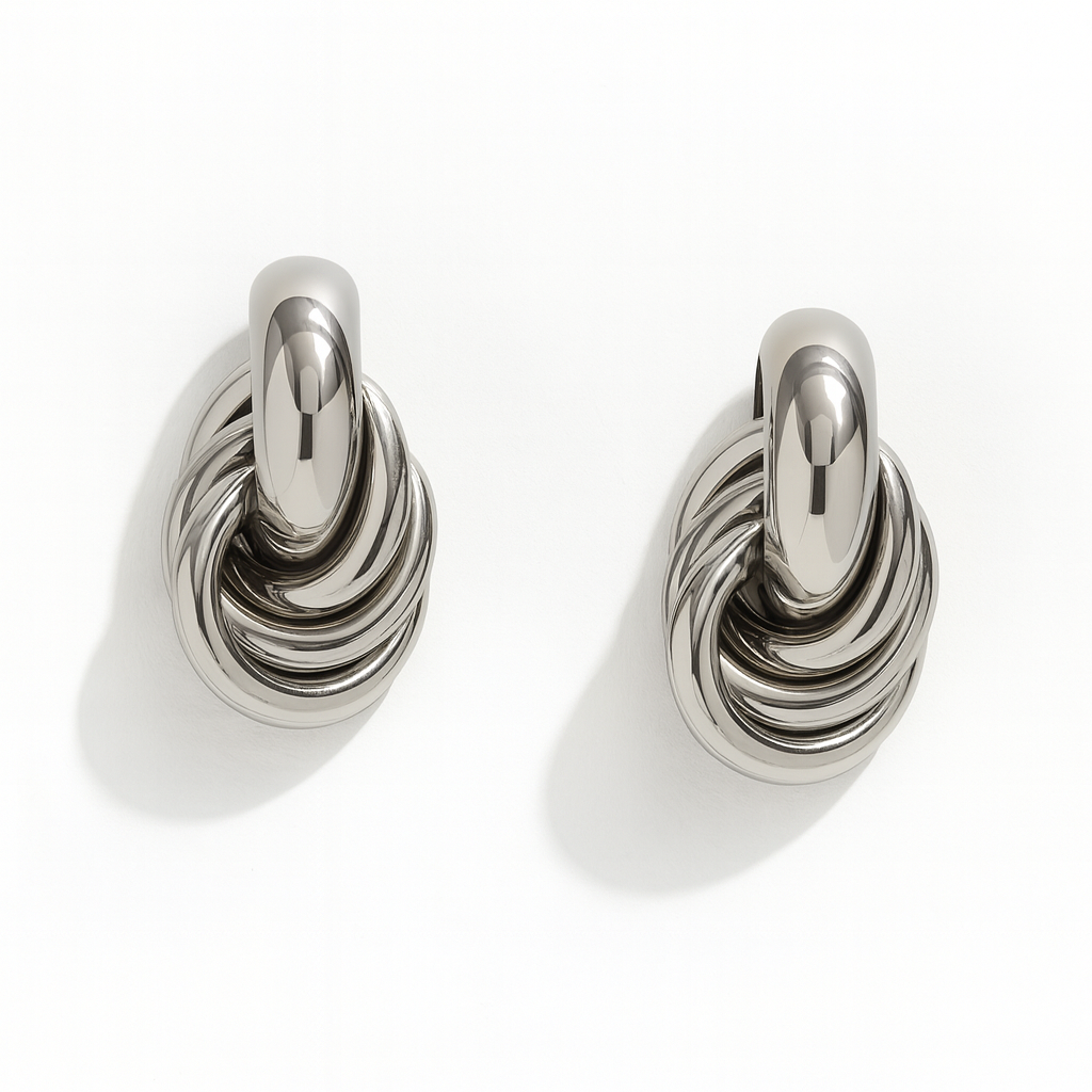 Twist knot studs